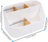 Schreibtisch Organizer Fernbedienung Halter mit 5 Holz Produktbild-Vorschau 5