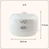 "OTIX Dampfgarer Mikrowelle Dampftopf 2-teilig 4-fach 2,4L Produktbild-Vorschau 3