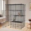 TRMLBE Cage pour chats 4 étages Grand enclos pour chats Voir les images du produit 8