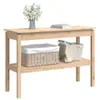 vidaXL Tavolino da salotto 110x40x75 cm in legno massello Anteprima dell’immagine prodotto 8