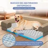 ELONEO Letto ortopedico per cani, taglia L - Marrone Anteprima dell’immagine prodotto 2