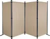 Paravent 4 Teilig 165 x 220 cm Beige - Garten & Balkon Produktbild-Vorschau 1