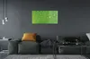Glasbilder 140x70 Wandkunst Tropfen Blatt Makro Produktbild-Vorschau 4