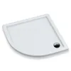Duschwanne Viertelkreis 90x90x5 Sanitäracryl Duschtasse Produktbild-Vorschau 2