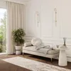Tapiso Läufer CRYSTAL Modern Beige Braun Gold Wohnzimmer  Produktbild-Vorschau 3