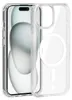 A clear protective case for an Apple iPhone 15 with MagSafe compatibility. Podgląd zdjęcia produktu