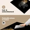 KitchenYeah© Herdabdeckplatte Leopard - Reflexion - Schwarz Produktbild-Vorschau 2