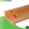 Rustikales Eichenholz Wandregal 30x10 cm, natur geölt, Produktbild-Vorschau 3