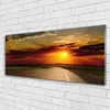 Glasbilder 125x50 Wandbild Druck auf Glas Sonnenuntergang Produktbild-Vorschau 2