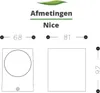 Außenleuchte Nice | GU10-Fassung | IP54 | Mattschwarz Produktbild-Vorschau 6