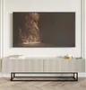 Selsey Veldio - TV-Lowboard, graubeige mit schwarzem Produktbild-Vorschau 1