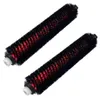 Two cleaning brush rollers with black bristles and red inner cores, shown diagonally on a white background. Produktbild-Vorschau