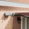 vidaXL Markise Manuell mit LEDs Braun 500x300 cm Produktbild-Vorschau 4