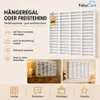 FabaHome MC Regal für 60 Kassetten, Holz Weiss Produktbild-Vorschau 6