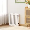 PawHut Absperrgitter Hund 3-teilig, 258 x 61 cm Faltbar Produktbild-Vorschau 8