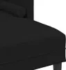 vidaXL Sofa Set Schwarz 173 x 131 x 67 cm Polyester Produktbild-Vorschau 7