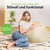 Green Bean® 2er Set Indoor Sitzsack "Home Linen" + Hocker Produktbild-Vorschau 9