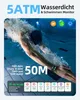 5ATM Wasserdicht Schwimmuhr, 1.8" HD Bildschirm Fitnessuhr Produktbild-Vorschau 2