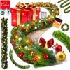 KESSER® Weihnachtsgirlande LED Beleuchtung Girlande Produktbild-Vorschau 1