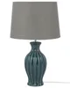 BELIANI Lampa stołowa zielona ceramiczna 59 cm okrągły Podgląd zdjęcia produktu 5