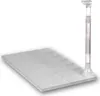 A white, rectangular undergravel filter with a clear vertical tube attached to one side, set against a white background. Anteprima dell’immagine prodotto