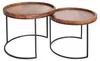 Beistelltisch 55cm Holz Design Tisch Modern Wohnzimmer Produktbild-Vorschau 1