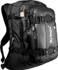 A black backpack is shown against a white background. Produktbild-Vorschau