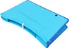 A folded blue rectangular bathtub is shown against a white background. Podgląd zdjęcia produktu
