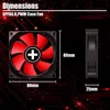 Xilence XPF80.R.PWM 80mm PWM Gehäuselüfter, 4PIN Produktbild-Vorschau 2