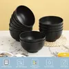12er Set 750ml Kunststoff Schalen Schwarz Mehrweg Ramen Produktbild-Vorschau 4