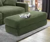 Polsterhocker 124x60 cm Federkern praktische Sitzbank Produktbild-Vorschau 2