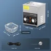SucceBuy 2L ultrazvuková čistička, 60 W digitální sonický Náhled obrázku produktu 7