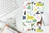 MuchoWow® Mauspad Mousepad Dschungel - Muster - Früchte - Produktbild-Vorschau 5