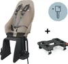 Urban Iki Gepäckträgerkindersitz Fahrrad mit Adapter beige Produktbild-Vorschau 1