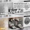 Küchen Organizer - 2 Stück Unter Waschbecken Regal Produktbild-Vorschau 5