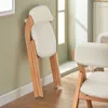 SoBuy Skládací židle dřevěná čalouněná sada 2 ergonomických Náhled obrázku produktu 4