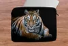 MuchoWow® Laptop Hülle 14 ZollPorträt - Tiger - Schwarz Produktbild-Vorschau 4