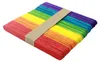 100 Stück Eisstäbchen, Eisstiele, rundes Kantendesign, Produktbild-Vorschau 1