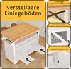 STILVORA Küchenwagen Mit App LED & Klapptisch, Kücheninsel Produktbild-Vorschau 6
