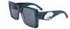 Karl Lagerfeld KL6126S Eckige Sonnenbrille für Damen Produktbild-Vorschau 3