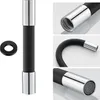 A collage of images showing a flexible faucet sprayer extension hose and its components. Náhľad obrázku produktu