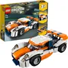 LEGO 31089 Creator závodní auto, motorový člun nebo Náhled obrázku produktu 1