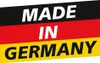 The image is a graphic with the words "MADE IN GERMANY" written on it, using the colors of the German flag. Produktbild-Vorschau
