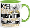 Forstwirtin Ausbildung Start Geschenk Tasse Ich Bin Produktbild-Vorschau 1