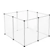 EUGAD Freigehege Welpenauslauf DIY 8 Platten Transparent, Produktbild-Vorschau 1