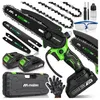 Mini motoseghe a batteria, seghetti a batteria, set da 2 Anteprima dell’immagine prodotto 1