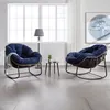 Fauteuil à bascule en rotin Sweiko Outdoor, siège à bascule Voir les images du produit 14
