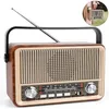 Klassische Radios, Retro Radio AM/FM/SW – Tragbares Produktbild-Vorschau 1