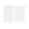 vidaXL Zanzariera da appendere 156 Mesh Bianco 220x100x150 Anteprima dell’immagine prodotto 6