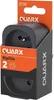 Mehrfachsteckdose Biplite QUARX, 2 Steckdosen 16A, 3680W, Produktbild-Vorschau 1